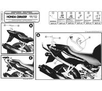 CADRE TOP CASE KAPPA HONDA CBR 600F (99-02) (SANS PLAQUE)