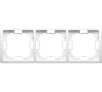 Cadre triple BMR3/11 Basic module blanc