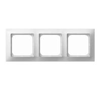 Cadre triple horizontal - OSPEL - Impression - Blanc - Plastique laqué - 2-4 photos