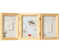 Cadre triple pour photos et impressions - Bois