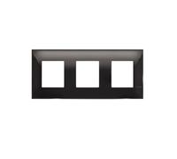Cadre triple R4802M3BC Classia Legrand - Noir