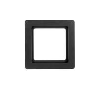 Hager q.1 - Cadre 1 poste anthracite velours