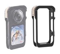 Cadre utilitaire en aluminium compatible avec la caméra d'action Insta360 | X6 Boîtier de protection magnétique à dégagement rapide avec interface filetée de 0,6 cm