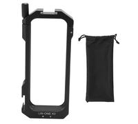 Cadre utilitaire pour Insta360X3, fixation griffe flash, cage de protection en alliage d'aluminium avec double support d'éclairage d'appoint et