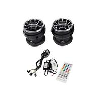 Cadre Ventilation Compatible Avec Ford Pour Mustang 2015 2016 2017 2018 2019 2020 2021 Ventilateurs Sortie D'air Turbine Climatisation Pour Tableau Bord Voiture