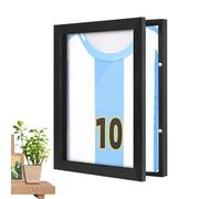 Cadre Vitrine pour Maillots Sportifs - Cadre Mural Pour Maillots De Basketball Avec Protection UV - Étui De Rangement Pour Collectionneurs Salon Chambre Bureau Étagère