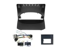 Cadre Voiture 9 "2Din, Lecteur Multimédia Tableau Bord Audio, Décodeur CANBUS Faisceau Câbles Kit Panneau Radio pour Ford pour Fiesta Mk6 2004-2014 Cadre Panneau D'autoradio