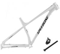 Cadre VTT Semi-Rigide 27,5/29 Pouces XC, Cadre en Alliage D'aluminium, Freins À Disque, Axe Traversant Boost 12 X 148 Mm White,M