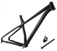 Cadre VTT Semi-Rigide 27,5/29 Pouces XC, Cadre en Alliage D'aluminium, Freins À Disque, Axe Traversant Boost 12 X 148 Mm Black,L