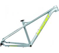 Cadre VTT Semi-Rigide Racing 27,5/29 Pouces en Alliage D'aluminium, Cadre VTT XC, Tailles S/M/L, Freins À Disque À Faible Résistance, Axe Traversant 12 X 142 Mm Light Cyan,L