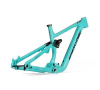 Cadre VTT tout suspendu 27,5"/29" (15,7", 16,5", 17,7"), cadre Enduro/Am/Fresh en alliage d'aluminium, freins à disque, débattement 150 mm, axe traversant Boost 12 x 148 mm (vert, 27,5 x 17,7")