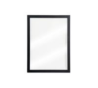 Cadre Woody transparent, avec kit de montage et et deux feutres craies (blanc et noir). 60x80 Securit
