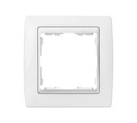 Cadre1 élément SIMON 8282610-30Blanc