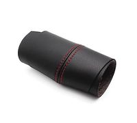 Cadredécoratif Bouton Fenêtre D'accoudoir Autocollant Pour Accoudoir De Porte De Voiture En Cuir Microfibre Pour VW Pour Golf 5 Pour Jetta LHD 2005 2006 2007 2008 2009 2010( Black With Red Line)