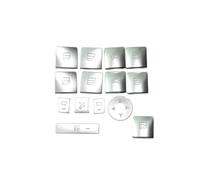 Cadredécoratif Bouton Fenêtre D'accoudoir Pour Benz ABC Pour GLA Pour CLA Pour GLK 14pcs Voiture Porte Fenêtre Lève Vitre Bouton Réglage Interrupteur Couvercle Garniture