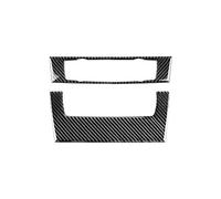 Cadredécoratif Bouton Fenêtre D'accoudoir Pour BMW Pour E90 Pour E92 Pour E93 2005-2012 Panneau Commande Central Fibre Carbone Cadre Couverture Garniture De Décoration Intérieure De Voiture( B)