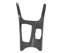 Cadredécoratif Bouton Fenêtre D'accoudoir Pour BMW Pour Série 5 Pour G30 2017-2018 Console Centrale Voiture Panneau Changement Vitesse Garniture Fibre Carbone Style Autocollant Accessoires LHD( A-lhd)