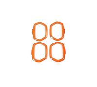 Cadredécoratif Bouton Fenêtre D'accoudoir Pour Renegade 2016 2017 2018 2019 2020 2021 2022 2023 Moulures Intérieures Porte Voiture Décoration Haut Parleur Anneau Couverture Voiture ABS(Orange)