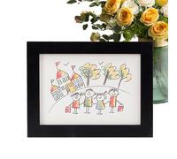 Cadres d'art pour | Cadre de rangement interchangeable pour œuvres d'art, grande capacité, peut contenir 50 feuilles ouverte sur le devant pour salle de jeux, salle de classe, école