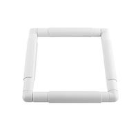 Cadres de Broderie en Plastique Ajustables, Point de Croix, Aiguille Q Snaps pour Point de Croix Outil de Bricolage (20,3 * 20,3 cm) Broderie de Cadre en Plastique (20.3 * 20.3 cm)