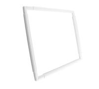 Cadres de Broderie en Plastique Ajustables, Point de Croix, Aiguille Q Snaps pour Point de Croix Outil de Bricolage (20,3 * 20,3 cm) Broderie de Cadre en Plastique (43.1 * 27.9cm)