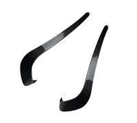 Cadres De Phares Antibrouillard Avant Garniture Autocollant Calandre Tuning pour VW pour Passat B7 Berline Variant 2011-2015 Becquets Avant(Carbon Look)