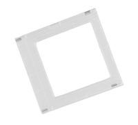 Cadres de Réfrigérateur Magnétiques, Cadres Photo Magnétiques Décoratifs Carrés Aimant Double Face Réutilisable pour Le Bureau