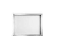 Cadres de sérigraphie en aluminium pré-tendus en maille de soie(30x40cm White,20Thread (50Mesh))