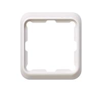 Cadres en plastique, finition blanc neige, design moderne et polyvalent, parfaits pour encadrer des photos et des œuvres d'art en intérieur.