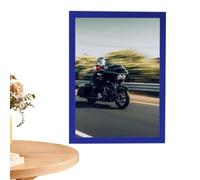 Cadres magnétiques auto-adhésifs double bande magnétique | Porte-documents mural amovible sans trace multifonction pour porte, mur, magasin, affiche en verre, affichage à domicile ou