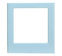 Cadres Photo Magnétiques, Décorations de Poches de Cadre Photo Magnétique pour la Maison, la Salle de Classe, pour Fujifilm Instax Square, pour Photos 2,8 X 3,4 Pouces (Bleu)