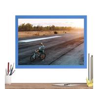 Cadres photo magnétiques - Support amovible pour cartes postales A4 | Accessoire quotidien pour maison, bureau, voiture, mariage, porte, salle de classe, chambre et fêtes