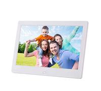 Cadres Photo Numérique Smart,Résolution Full HD De 10 Pouces Écran LED 1024 X 600 Cadre Photo Électronique,Stockage De Cadre Numérique De 16 Go,Calendrier/Alarme/Lecteur Photo/Musique/Vidéo