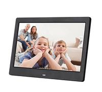Cadres Photo Numérique Smart,Résolution Full HD De 10 Pouces Écran LED 1024 X 600 Cadre Photo Électronique,Stockage De Cadre Numérique De 16 Go,Calendrier/Alarme/Lecteur Photo/Musique/Vidéo