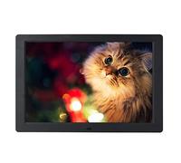 Cadres Photo numériques 12/15,4 Pouces Résolution 1280 * 800 Télécommande Smart Electronics Cadre Photo Écran LCD Cadres Photo électroniques (Couleur : Noir, Taille : 15,4 Pouces) (Noir 12 p