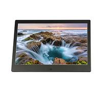 Cadres Photo numériques 13 Pouces HD, Machine publicitaire Multifonctions, résolution 1280 × 800, avec télécommande/Support/Adaptateur/Manuel d'utilisation Cadeau décoratif