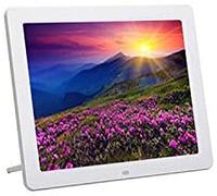 Cadres Photo numériques Écran HD LED 12 Pouces Album Photo électronique Résolution 800 x 600 Navigation d'images Lecture de Musique Vidéo Slide Réveil Calendrier Télécommande Cadre Photo Num