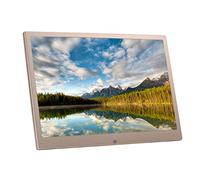 Cadres Photo numériques Lecteur publicitaire de boîtier métallique de 15 Pouces, résolution 1920 × 1080 Machine Tout-en-Un pour réseau Domestique HD, Peut être fixé au Mur Cadeau décoratif