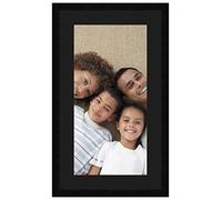 Cadres Photos pêle mêle multivues Noir 1 Photo(s) 30x60 Passe Partout, Cadre Photo Mural 40x70 cm Noir, 3 cm de Largeur