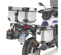 Givi Honda Xl 750 Transalp Monokey Cam-side Trekker Outback Side Cases Fitting Argenté