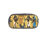 CADREWY Ancient Egypt Tribe Series Trousse transparente pour fournitures de bureau