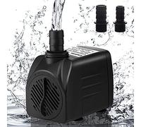 Cadrim Pompe Submersible,Pompe Aquarium 1200L/H 220-240V/50Hz Multifonction Aquarium Poisson Fontaine, Pompes à l'eau, Pompes de Piscine