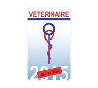 Caducée Vétérinaire sticker autocollant