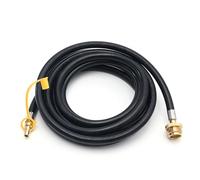 CADUFUELLY Convertisseur de tuyau de propane à connexion rapide de 3 m, raccords de rechange pour bouteille jetable de 0,5 kg, connecte un appareil portable de 0,5 kg à déconnexion rapide femelle de