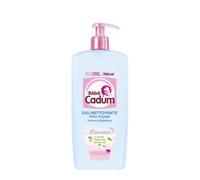 Cadum Eau nettoyante Bébé sans rinçage hypoallergénique à l'huile d'amandes douces bio