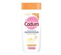 CADUM - Crème Douche Douceur Velours Hydratante, Huile d’Amande & Fleur d’Oranger, 450mL - Le Lot De 3