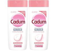 Cadum Crème Douche Surdoux Crème d'amande 450ml (Lot de 2)