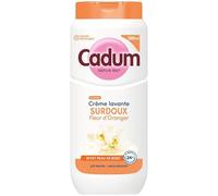 Cadum Crème Lavante Surdoux Fleur d'Oranger Effet Peau de Bébé 500 ml