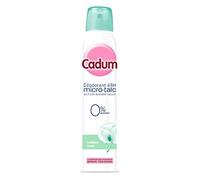 Cadum - Déodorant Femme Atomiseur Micro Talc Fraîcheur Coton Efficacité 48h - 200 ml