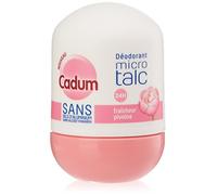Cadum - Déodorant Femme Bille Micro Talc Fraîcheur Pivoine Efficacité 24h - 50 ml